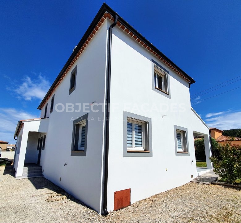 Ravalement façades d'une maison à la Ciotat, 13600, Bouches-du-Rhône